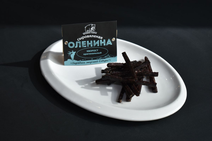Оленина сыровяленая хворост Оригинальный. в/у