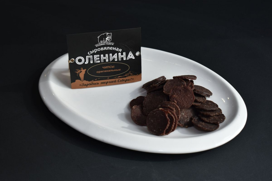 Оленина сыровяленая Чипсы вкус Оригинальные. в/у