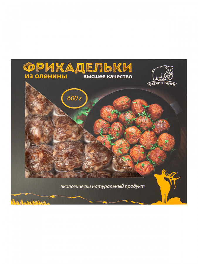 Фрикадельки из оленины (домашние), в/у 20 шт, 0,6кг