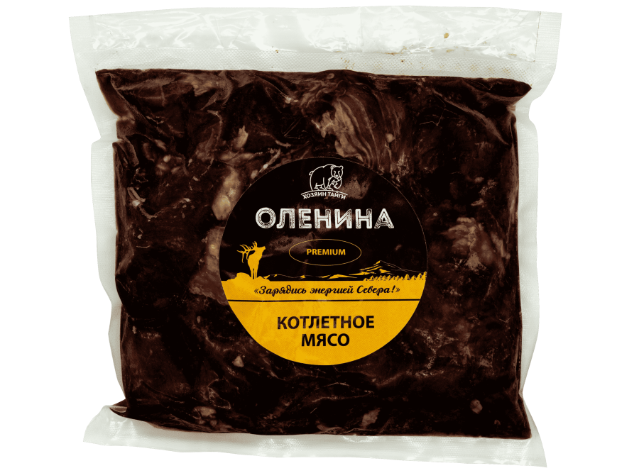 Котлетное мясо оленя